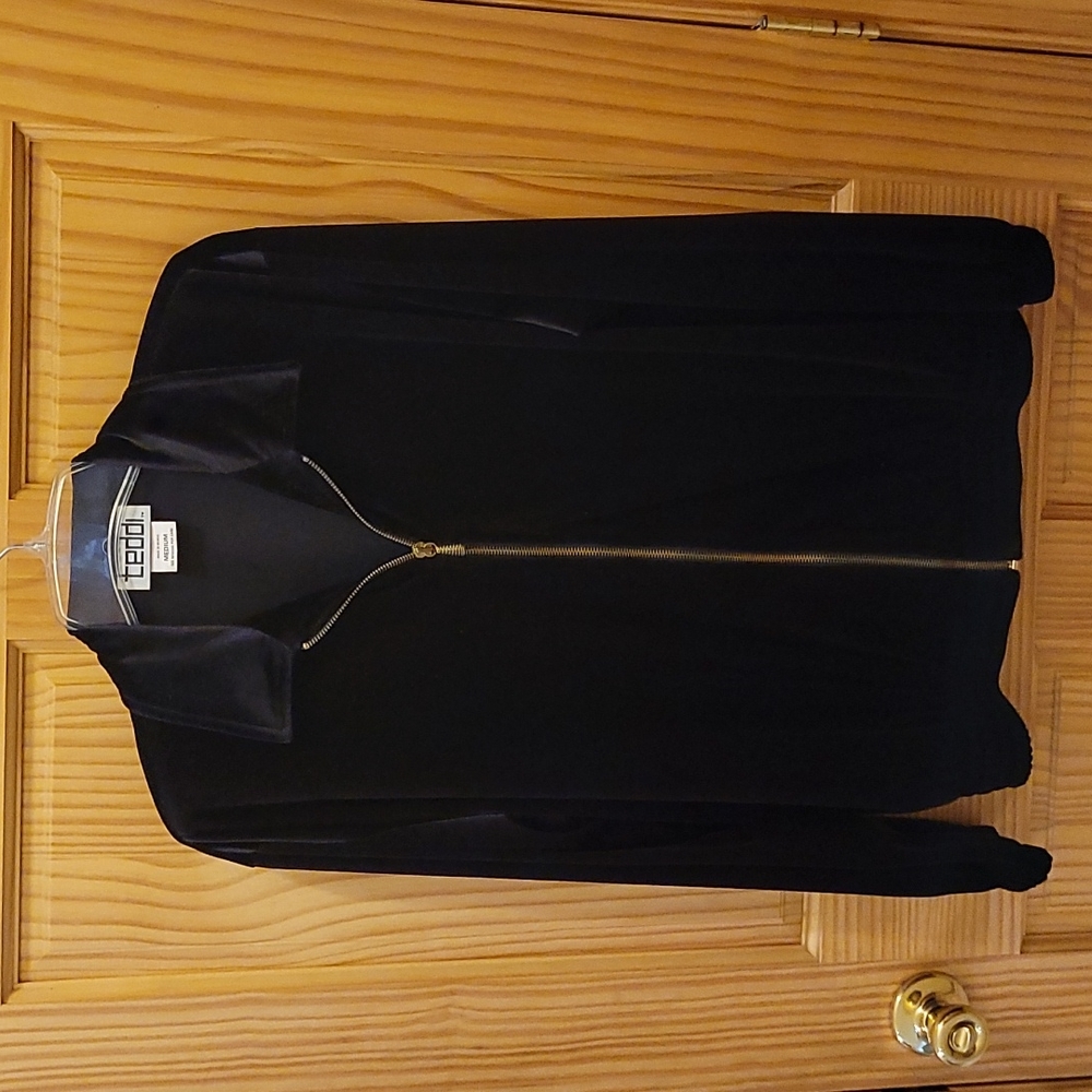 Vintage, Teddi Velveteen ladies jacket. Sz Medium